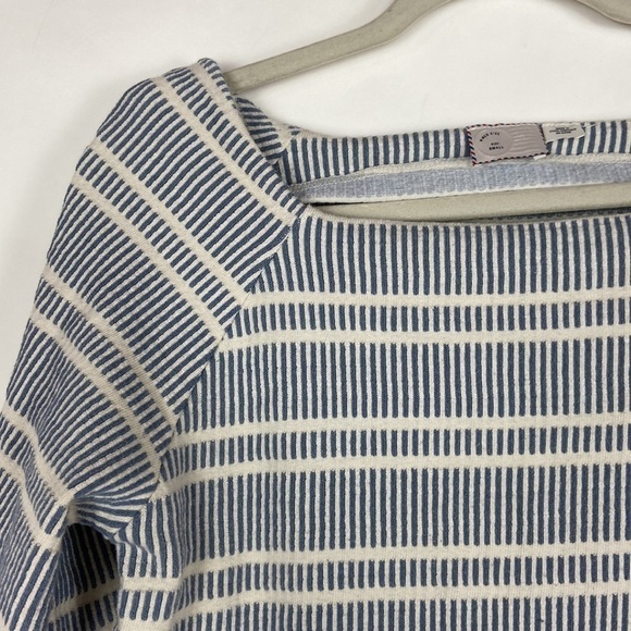 Anthropologie Postmark Striped Boat Neck Quarter Sleeve Size Small Shirt Top - Picture 12 of 16